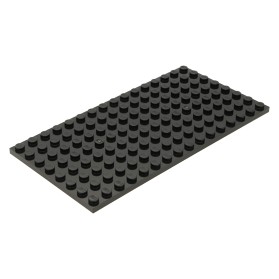 LEGO PŁYTKA 8 x 16 Czarna 92438 NOWA