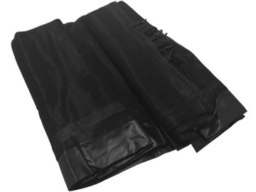 ZEWNĘTRZNA SIATKA OCHRONNA CZARNA DO TRAMPOLINY 427CM/14FT 6 TUNELI