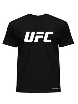 KOSZULKA T-SHIRT MĘSKI UFC CZARNY M