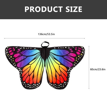 ШЛЯПА С КРЫЛЬЯМИ БАБОЧКИ, ДЕТСКИЙ ПЛЯЖНЫЙ ШАРФ, КОСТЮМ ДЛЯ ВЫСТАВКИ