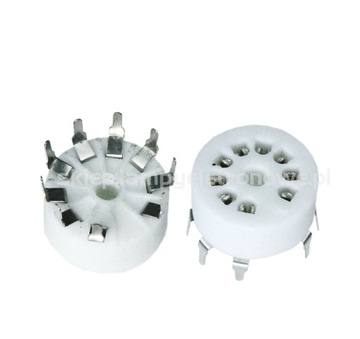 Podstawka noval do druku/print 21mm do ECC81, 12AU7, ECC83, 12AX7, EL84 itp