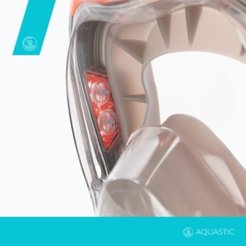 Детская маска SNORKELING AQUASTIC KAI JR XS DIVING MASK WITH TUBE