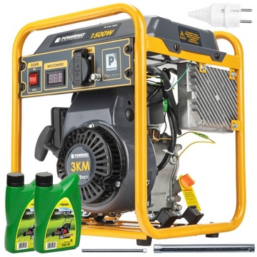 Agregat PRĄDOTWÓRCZY Inwertorowy Generator 1500W