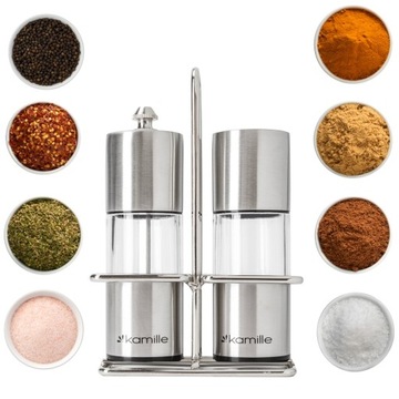 КОНТЕЙНЕР ДЛЯ СОЛЬ/ПЕРЦА/СПЕЦИЙ, МЕЛЬНИЦА