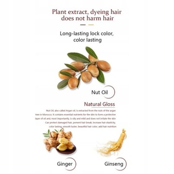 Травяной шампунь для черных/каштановых волос