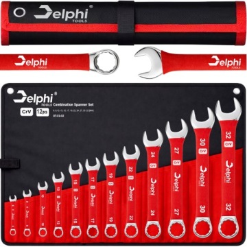 KLUCZE PŁASKO OCZKOWE PŁASKIE ZESTAW KLUCZY PŁASKICH PŁASKO OCZKOWYCH 6-32