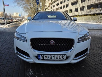 Jaguar XF II Sedan 3.0 V6 340KM 2017 JAGUAR XF V6 3.0l benzyna 340KM Bezwypadkowy Pedantycznie zadbany, zdjęcie 1
