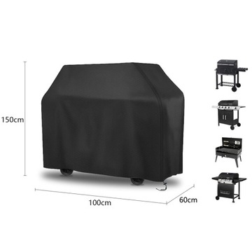 КРЫШКА ДЛЯ ГАЗОВОГО ГРИЛЯ БАРБЕКЮ БРЕЗЕНТ ВОДОНЕПРОНИЦАЕМЫЙ ПРОЧНЫЙ