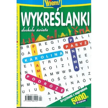 Wykreślanki dookoła Świata Wiem! Nr 4/2021