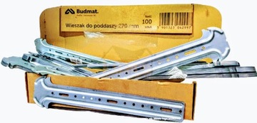 BUDMAT WIESZAK KOTWOWY DO PODDASZY DO PROFILI CD60 G-K GRZYBEK 27cm 100szt