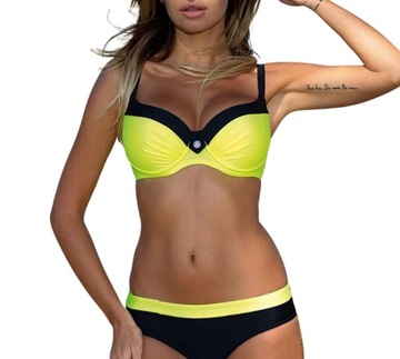 STRÓJ KĄPIELOWY BIKINI PUSH UP DWUCZĘŚCIOWY MODELUJĄCY