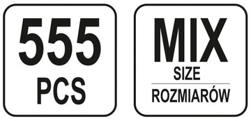 555x ПРЯМЫЕ ШТИФТЫ НАБОР ГИБОЧНЫХ ШТИФТОВ