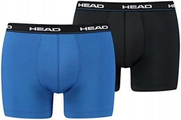BOKSERKI HEAD 2-PACK LOGO BLUE/BLACK M