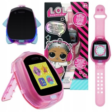 ZEGAREK ELEKTRONICZNY L.O.L. SURPRISE SMARTWATCH KAMERA 2.0 RÓŻOWY PREZENT