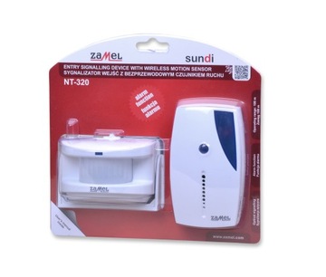 ZAMEL NT-320 CZUJNIK RUCHU SYGNALIZATOR WEJŚĆ