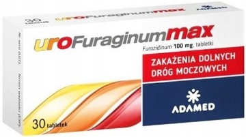 uroFuraginum MAX 100 mg 30 tabletek