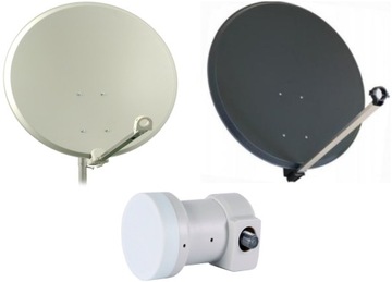 Zestaw Antena Satelitarna Famaval Single Opticum