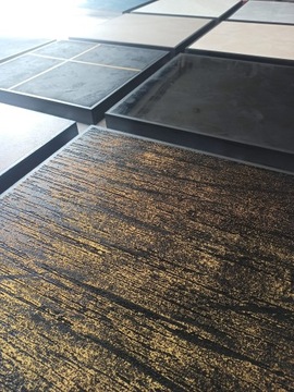 Tynk beton dekoracyjny w efekcie złota/srebra zestaw na 10m2