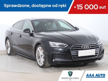 Audi A5 II Sportback 2.0 TDI 190KM 2017 Audi A5 2.0 TDI, Serwis ASO, 187 KM, Automat