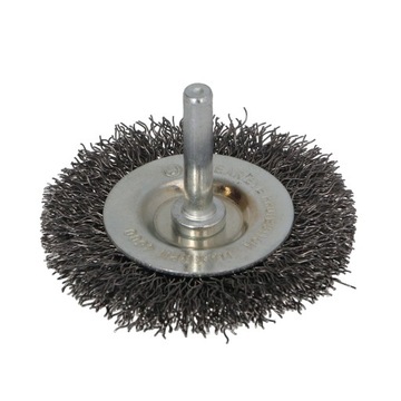 ПРОВОЛОЧНАЯ ДИСКОВАЯ ЩЕТКА ДЛЯ СВЕРЛ 80 ММ