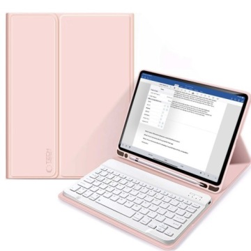 Pouzdro Klávesnice Pro Ipad 10.9 2022 10-GEN 11 2025 11-GEN Růžový