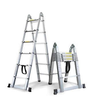 СОчлененная АЛЮМИНИЕВАЯ ТЕЛЕСКОПИЧЕСКАЯ ЛЕСТНИЦА. 3.8м РАНКОК