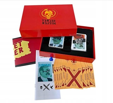 Uncover Hitler's Secret Card Game Red