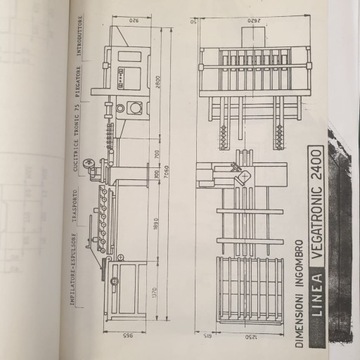 Линейная фальцевально-склеивающая машина Vega 2400 с автоподатчиком