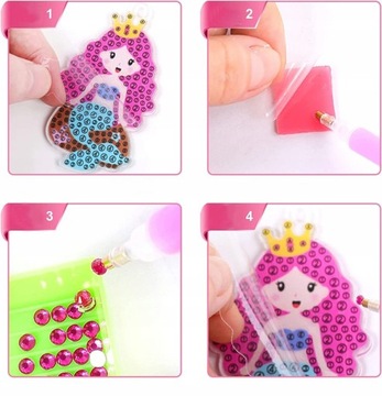 АЛМАЗНАЯ МОЗАИКА 5D набор для детей Алмазная вышивка альбом для вырезок