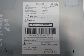 НАВИГАЦИЯ NAVI РАДИО ОРИГИНАЛ C4 PICASSO II 16R