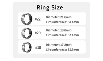 Смарт-кольцо Gold BT Sleep Fitness Tracker IP68 Водонепроницаемый