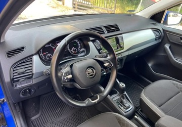 Skoda Fabia III Hatchback Facelifting 1.0 TSI 95KM 2021 Skoda Fabia 1.0 TSI DSG Bogata wersja Gwarancja Salon PL FV23 Benzyna 95KM, zdjęcie 12