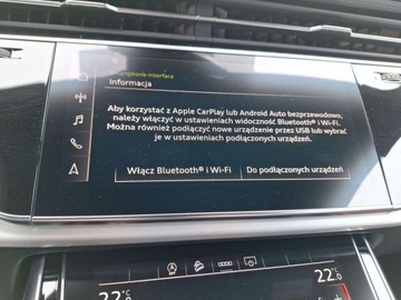 Audi Q8 SUV 3.0 45 TDI 231KM 2022 Audi Q8 Sline Exterieur, Sline Interieur, HD Matrix LED, Ambiente 3.0 231KM, zdjęcie 23