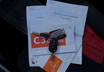 Citroen C3 Aircross  I Crossover 1.6 BlueHDI 100KM 2017 Citroen C3 Aircross MANUAL BEZWYPADKOWY gwarancja zarejestrowany, zdjęcie 35