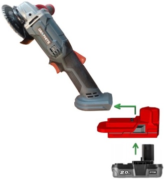 Адаптер батареи Ryobi One+ к Graphite Energy+