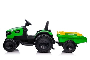 Большой экскаватор-тягач с аккумулятором 720-Т с прицепом 24 В 10 Ач.