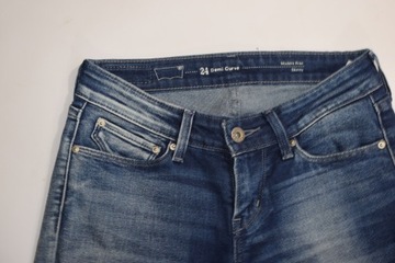 538) DAMSKIE JEANSY LEVI'S ROZ.W24/L32