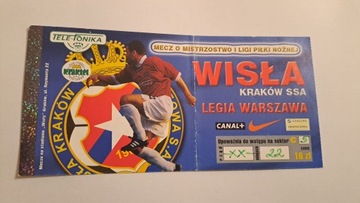 WISŁA KRAKÓW - LEGIA WARSZAWA 24-04-2002