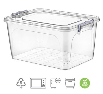 Pojemnik na żywność MULTI BOX 30l PROSTOKĄT *4146