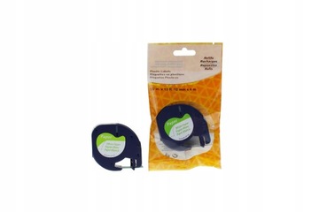 Taśma do Dymo Letra Tag 59421 12mm 4m biała PAP