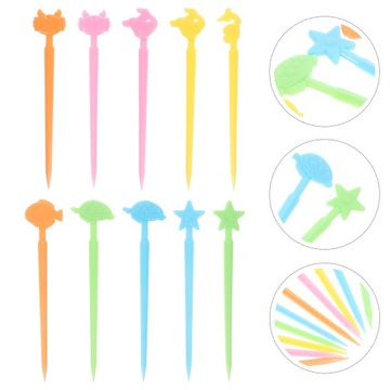 Пластиковые ножи для коктейльного торта, вилки, 40 шт.