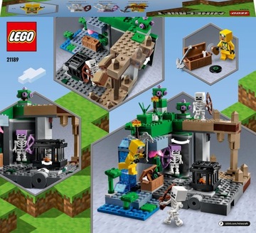 LEGO Minecraft Подземелье скелетов 21189