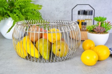 Корзина для фруктов OWIA STEEL корзина Ø 28/13 см KELA