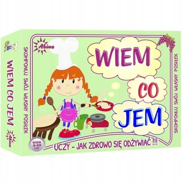Gra planszowa Wiem co jem ABINO