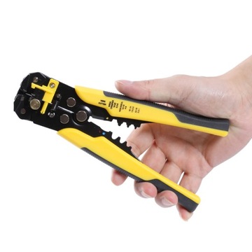 AUTOMATYCZNY ŚCIĄGACZ IZOLACJI DO KABLI PRZEWODÓW ZACISKARKA 0.2-6mm