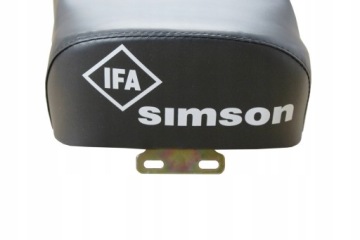 SIMSON S51 S50 СИДЕНЬЕ, ГЛАДКОЕ ЧЕРНОЕ