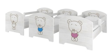 Детская кроватка OSKAR 140X70 BABY BOO выкройки