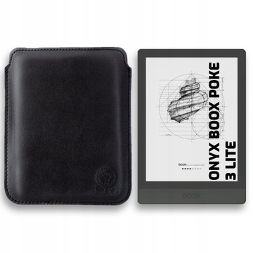 ETUI do ONYX BOOX POKE LITE 3 SKÓRA NATURALNA CASE CZYTNIK EBOOK LEO