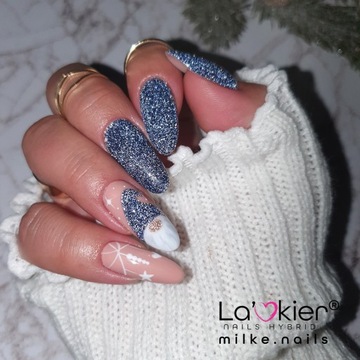 La'kier lakier hybrydowy do paznokci EFEKT HOLO FLASH CAT EYE AURORA BLAZE