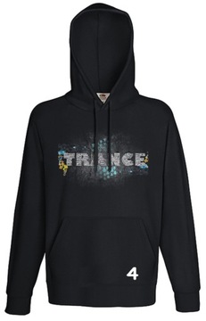 Bluza kaptur Trance music House trans XL